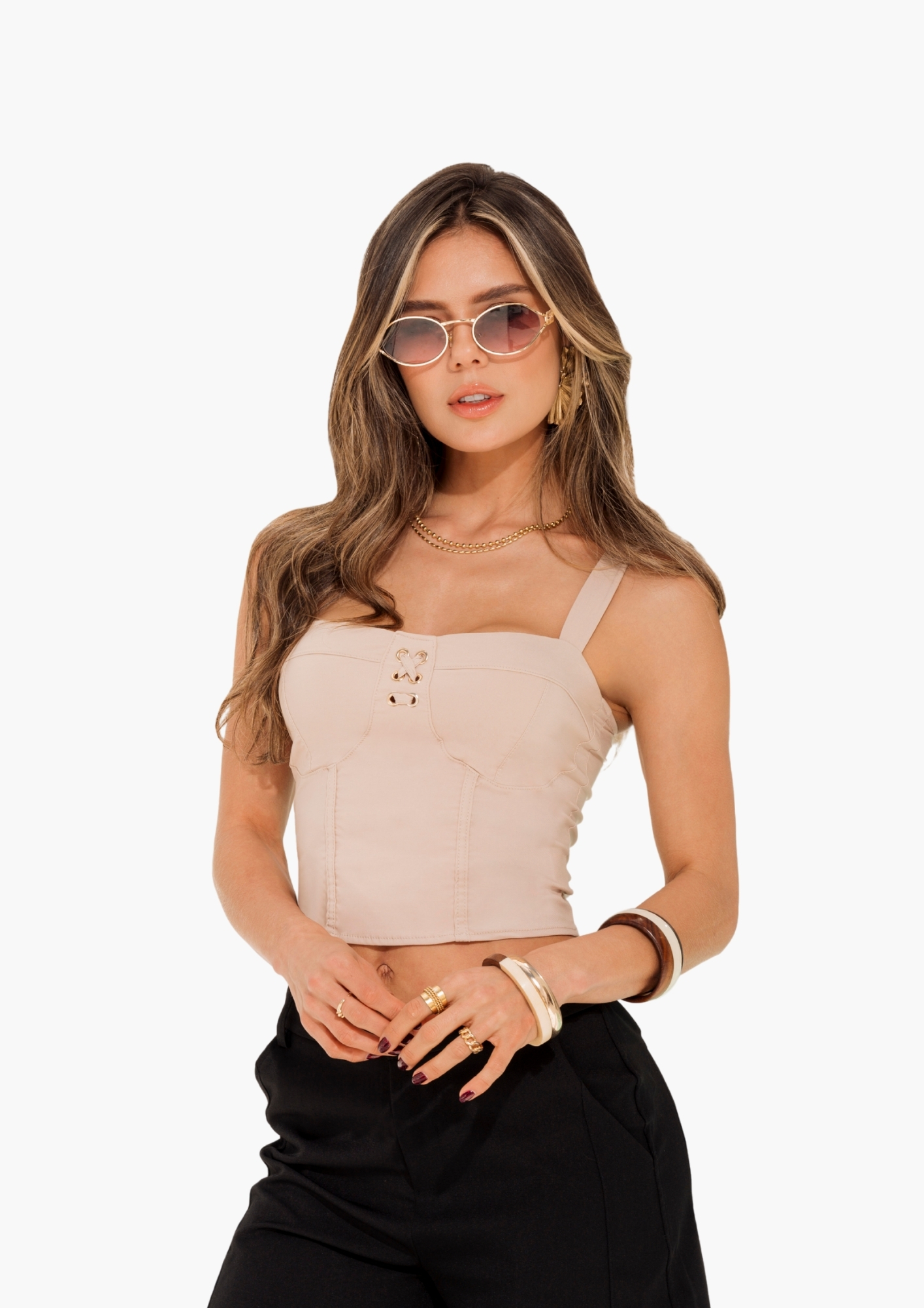 Top con tirantes lycrado REF 1793